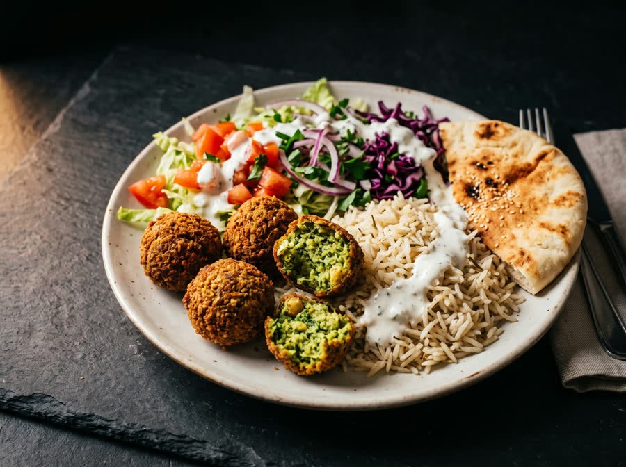 Falafel-Teller